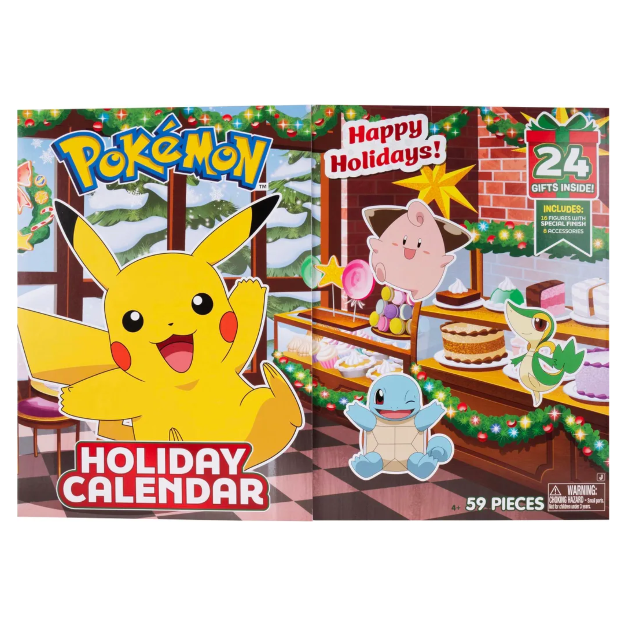 Pokémon - Holiday Figures Calendar - EN
