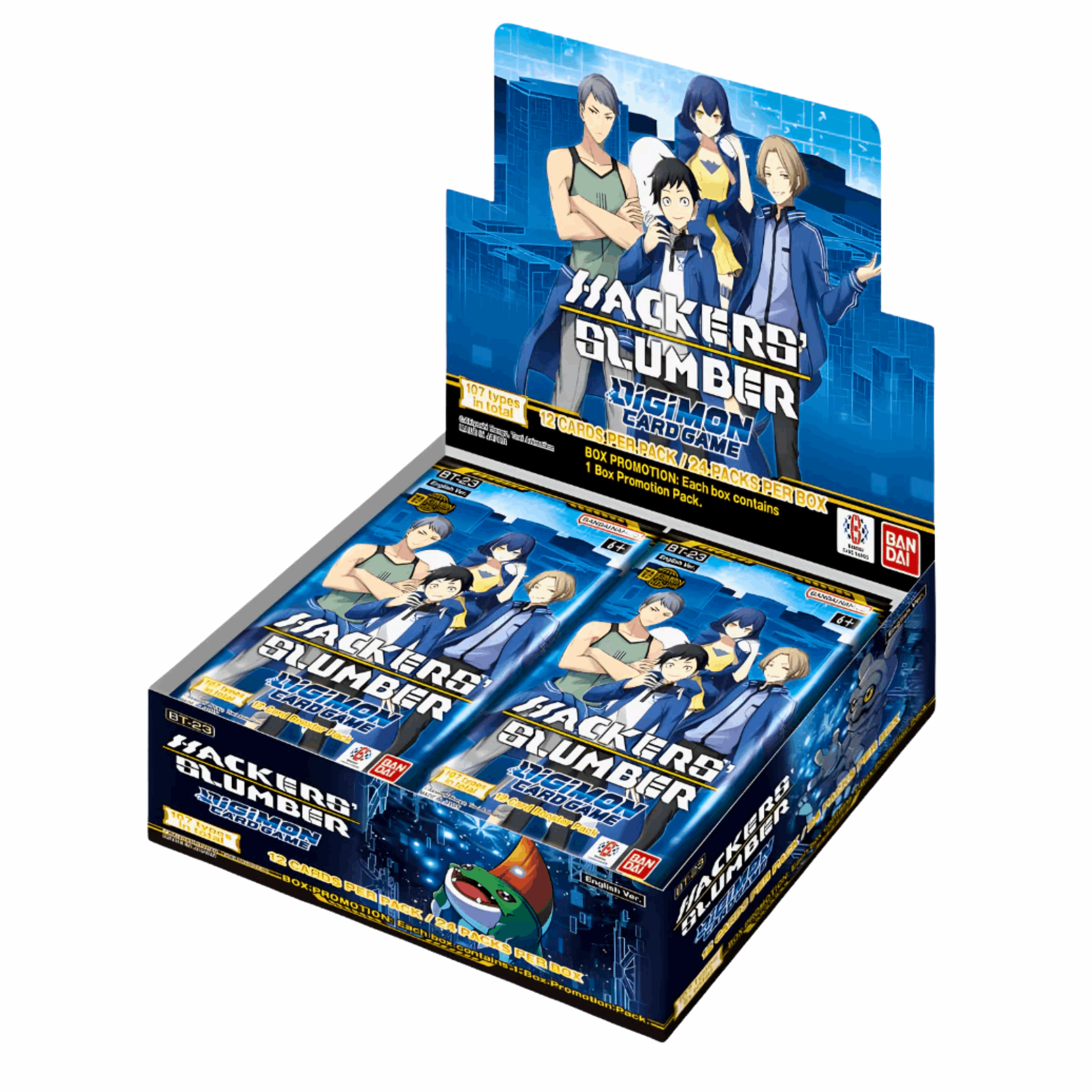 Digimon - Hacker's Slumber BT23 Booster Display - EN