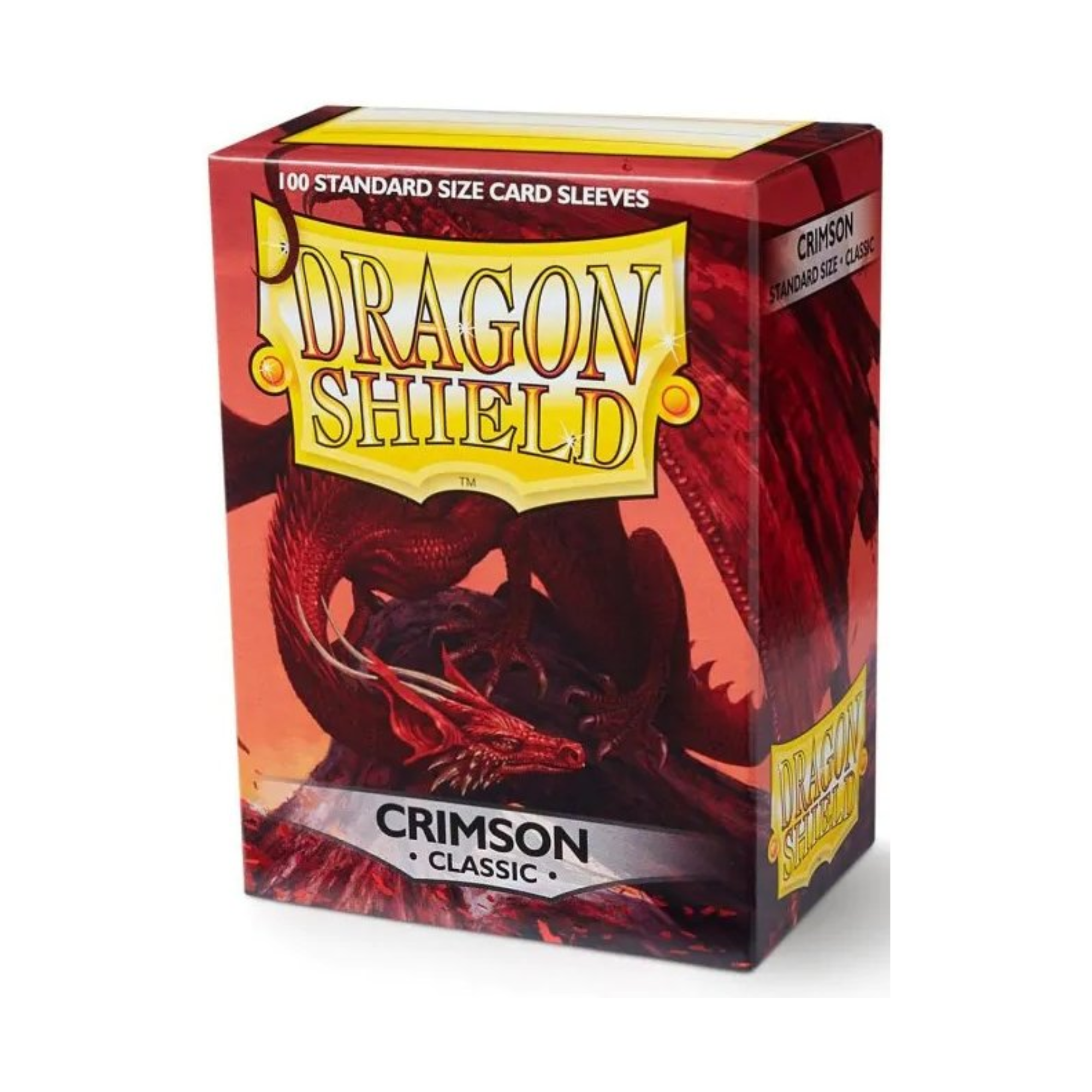 Manchons Dragon Shield – Rouge cramoisi classique | 100 pièces