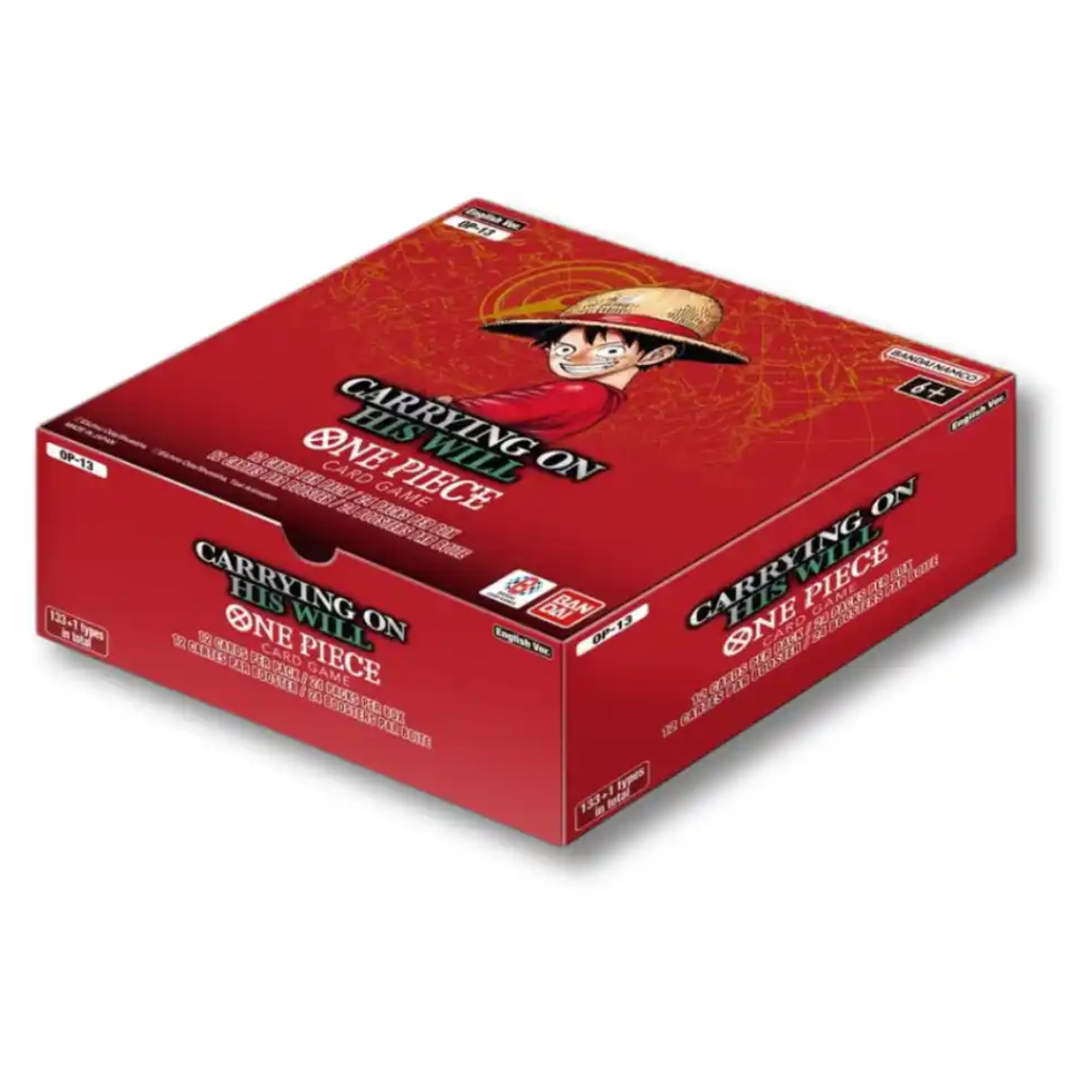 One Piece Card Game - OP13 Carrying On His Will Booster Display - EN