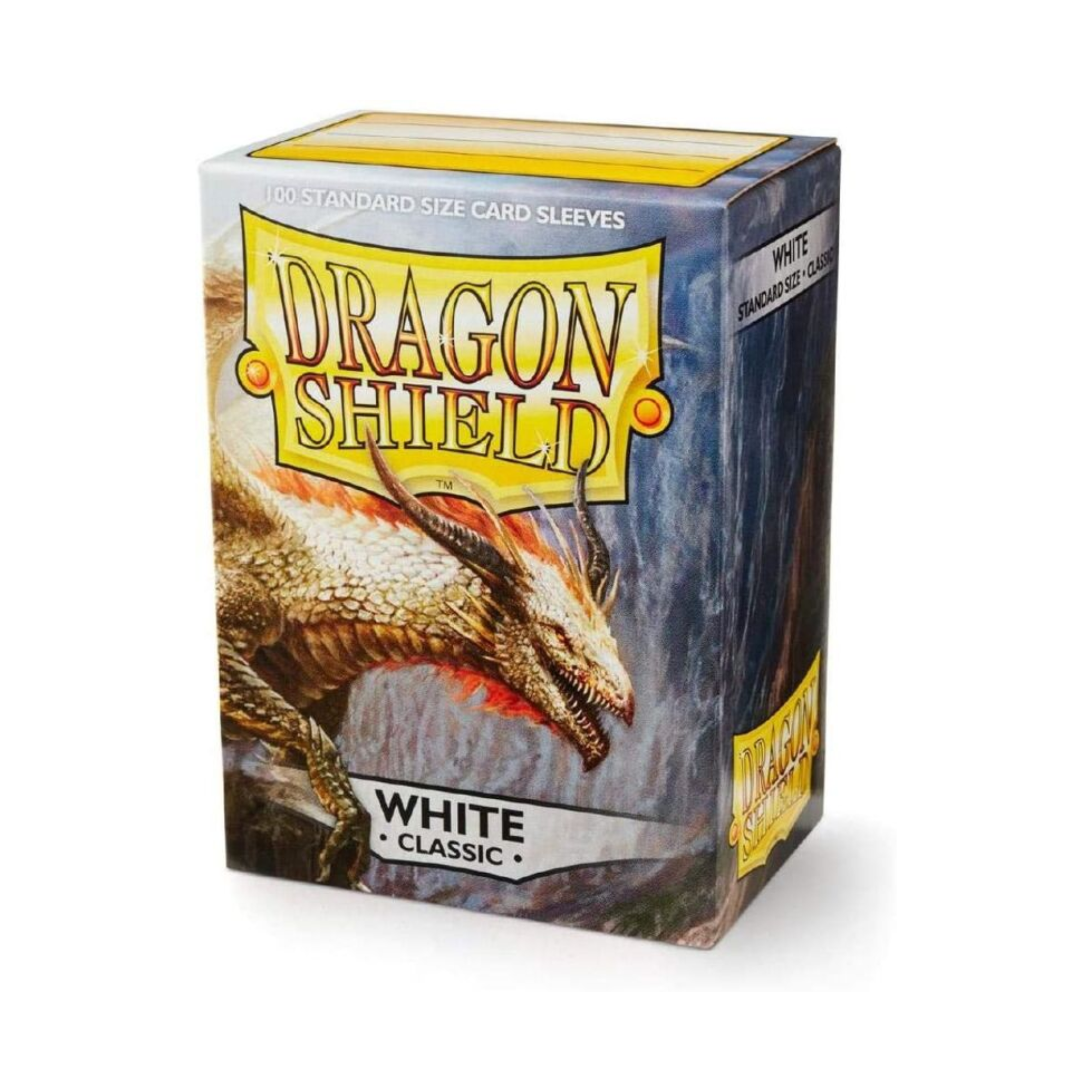 Manchons Dragon Shield – Blanc classique | 100 pièces