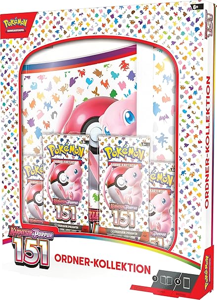 Pokémon - Karmesin & Purpur: 151 Ordner Kollektion - DE - cardcosmos