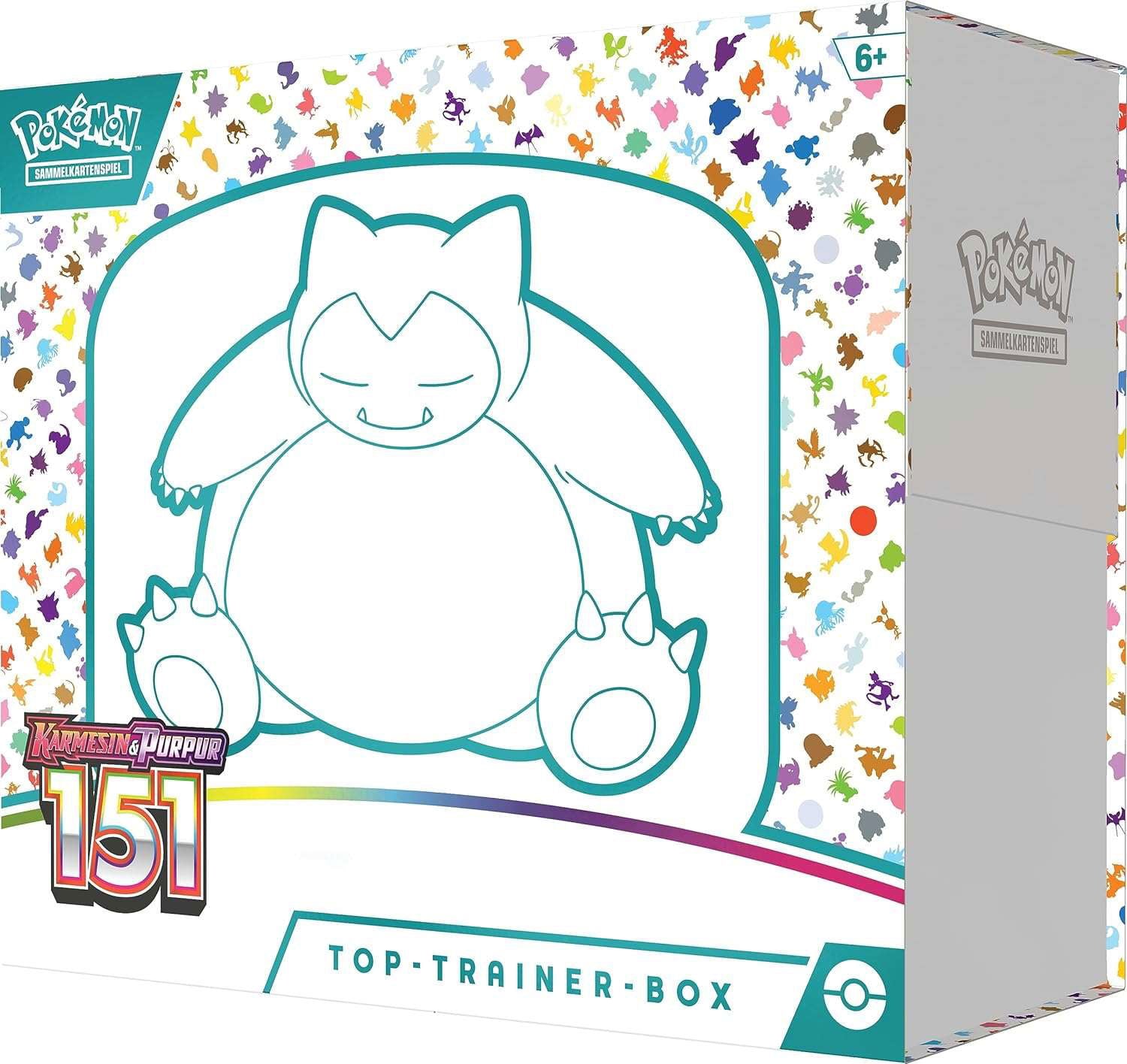 Pokémon - Karmesin & Purpur: 151 Top Trainer Box - DE - cardcosmos