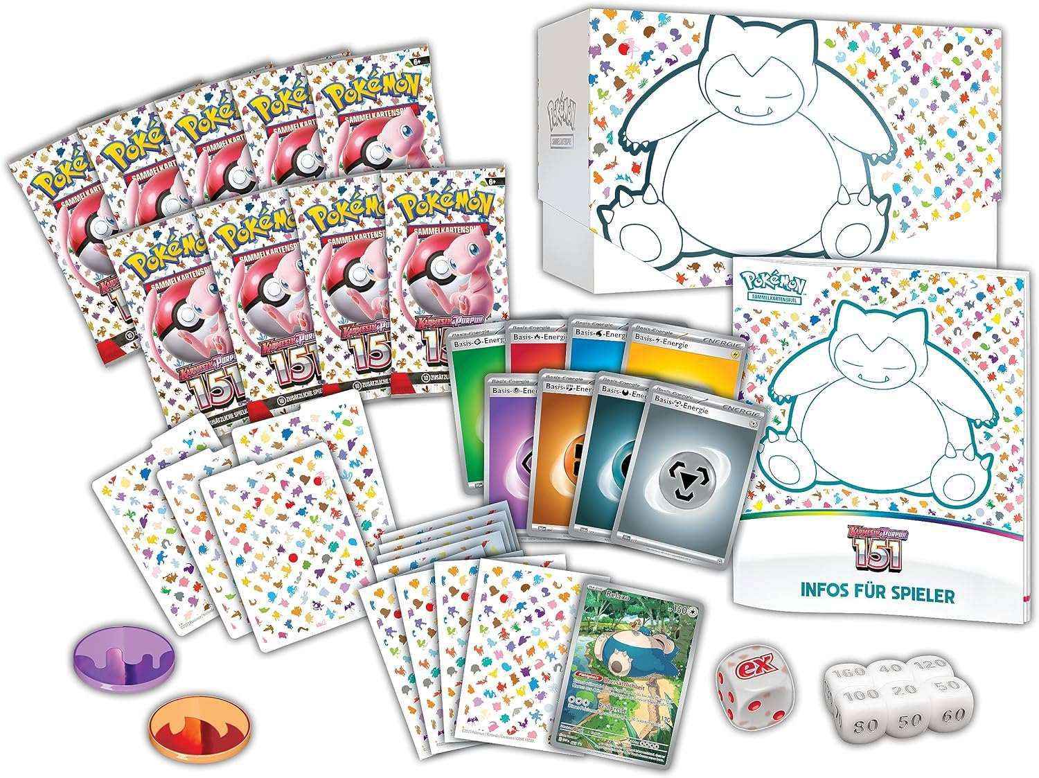 Pokémon - Karmesin & Purpur: 151 Top Trainer Box - DE