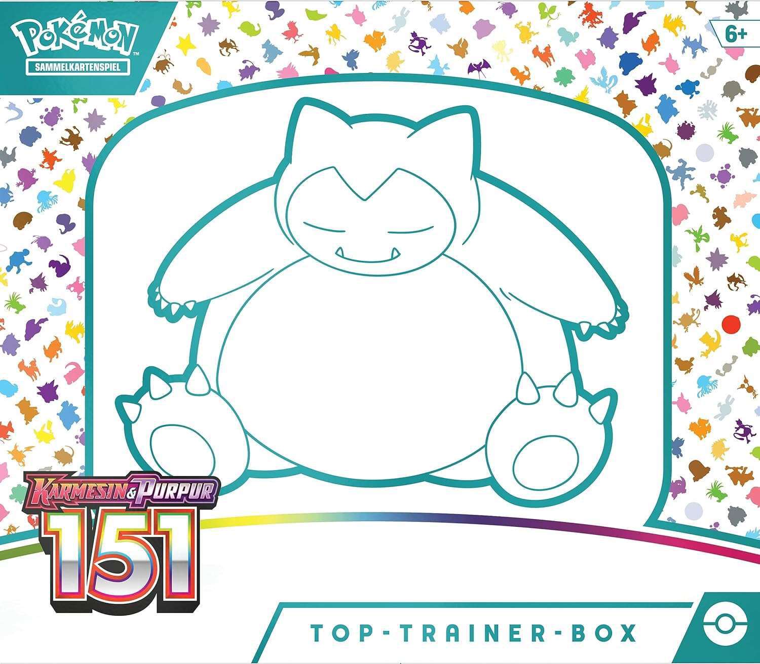Pokémon - Karmesin & Purpur: 151 Top Trainer Box - DE - cardcosmos