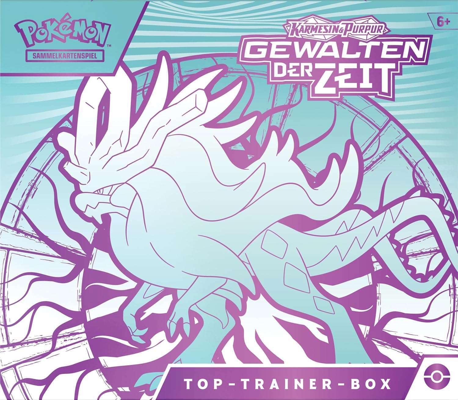 Pokémon - Karmesin & Purpur: Gewalten der Zeit Windewoge Top Trainer Box - DE - cardcosmos