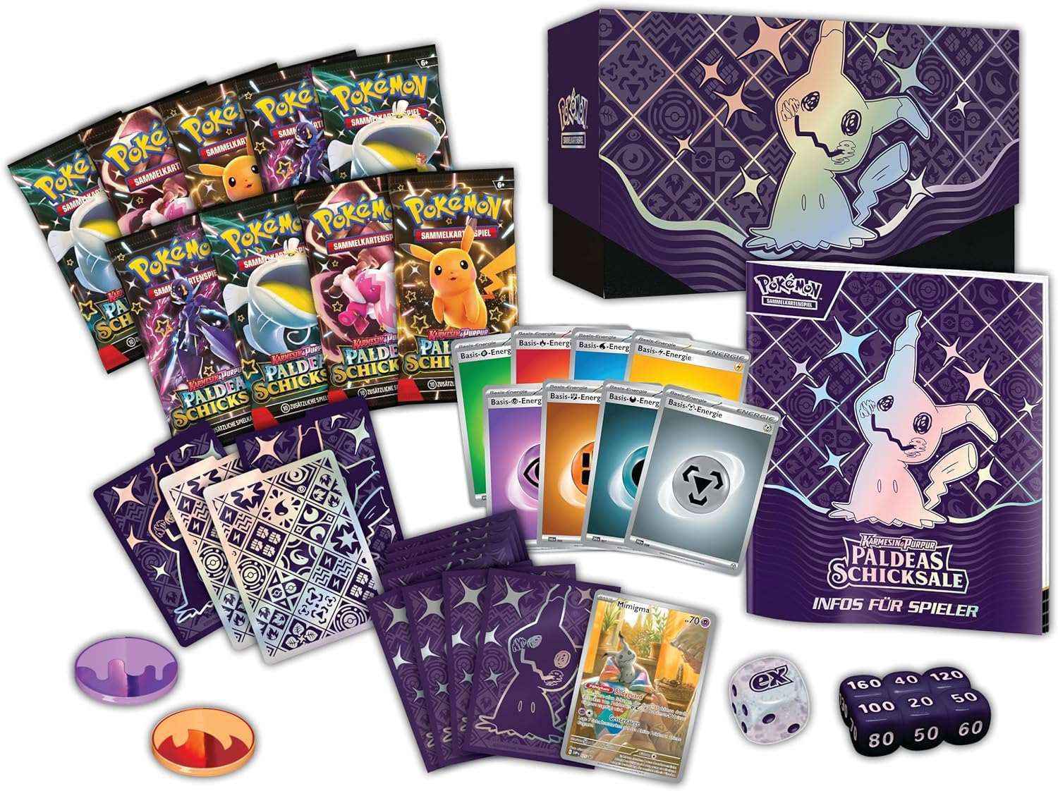 Pokémon - Karmesin & Purpur: Paldeas Schicksale Top Trainer Box - DE