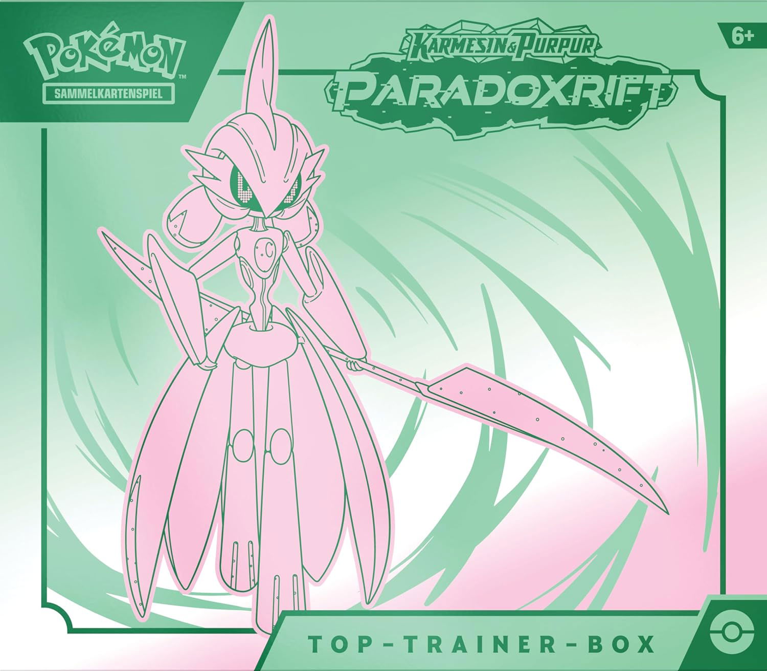 Pokémon - Karmesin & Purpur: Paradox Rift Eisenkrieger Top Trainer Box - DE - cardcosmos