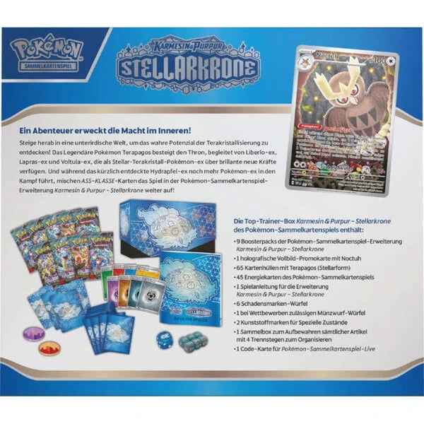 Pokémon - Karmesin & Purpur: Stellarkrone Top Trainer Box - DE