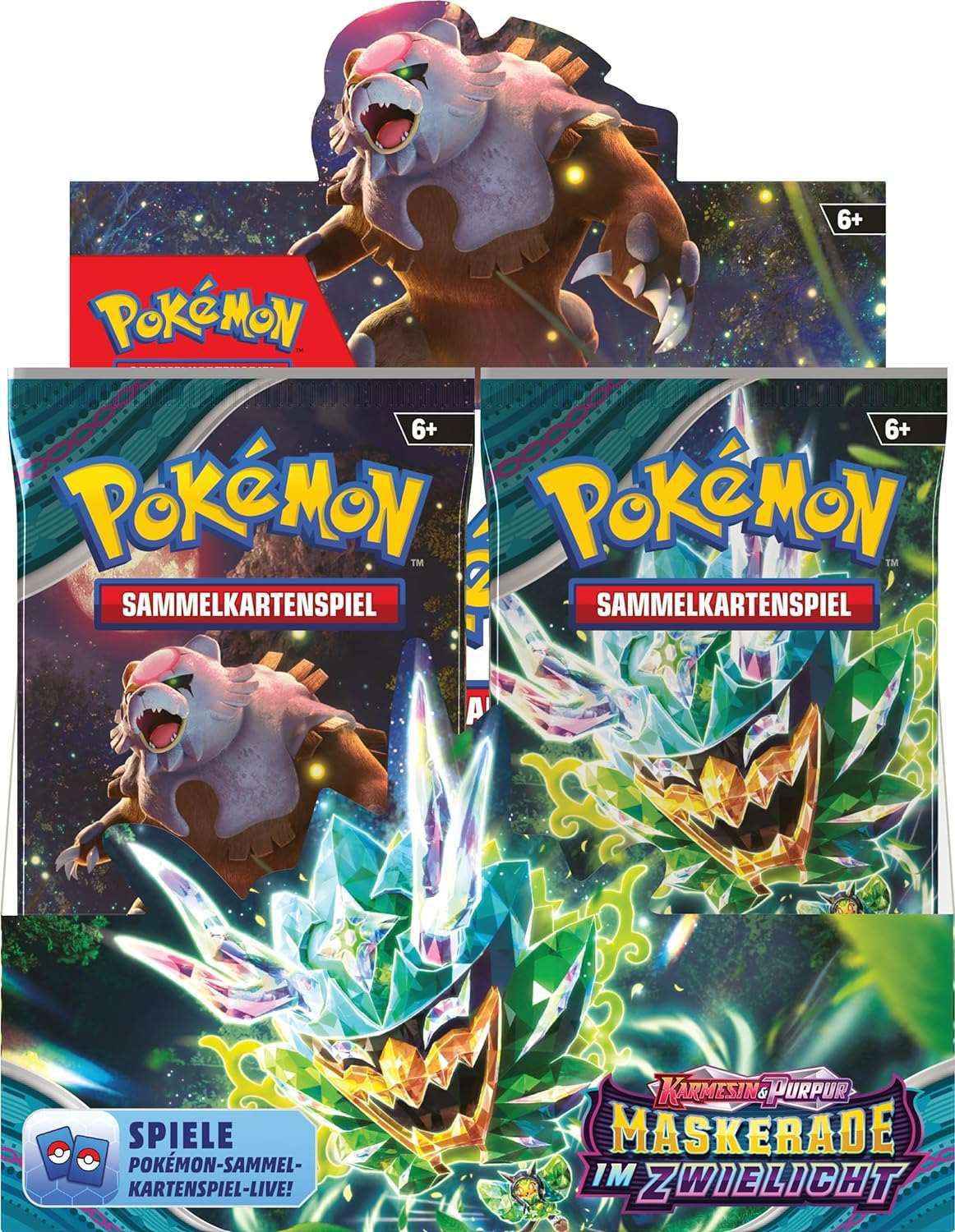 Pokémon - Maskerade im Zwielicht Booster Display - DE