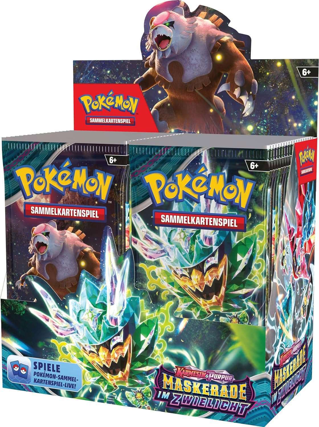 Pokémon - Maskerade im Zwielicht Booster Display - DE - cardcosmos