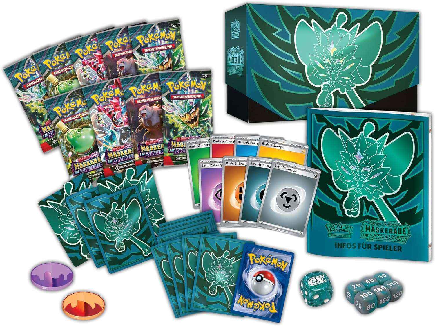 Pokémon - Maskerade im Zwielicht Top Trainer Box - DE