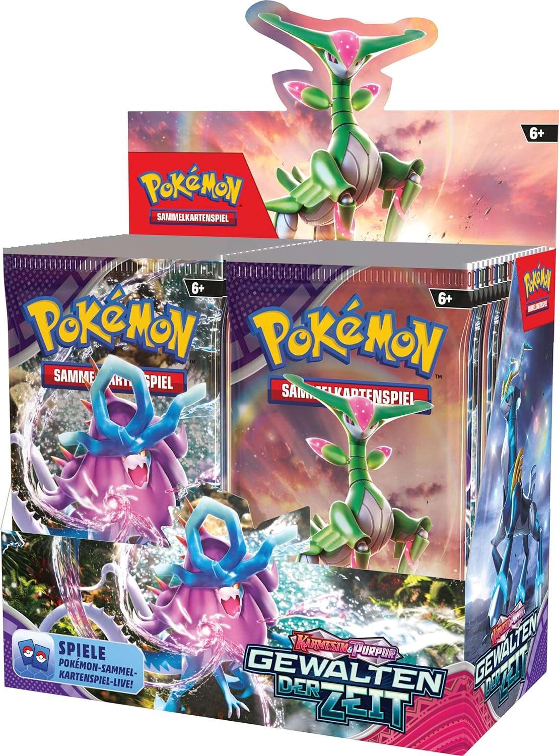 Pokémon - Scarlet & Violet: Gewalten der Zeit Booster Display - DE - cardcosmos