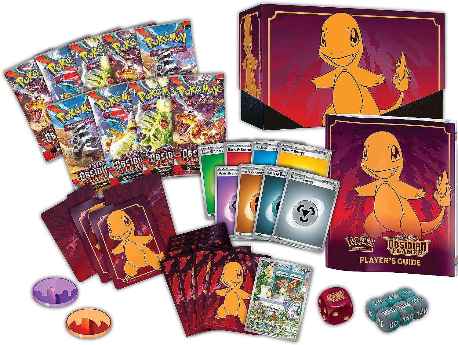 Pokémon - Scarlet & Violet: Obsidian Flammen Top Trainer Box - DE - cardcosmos