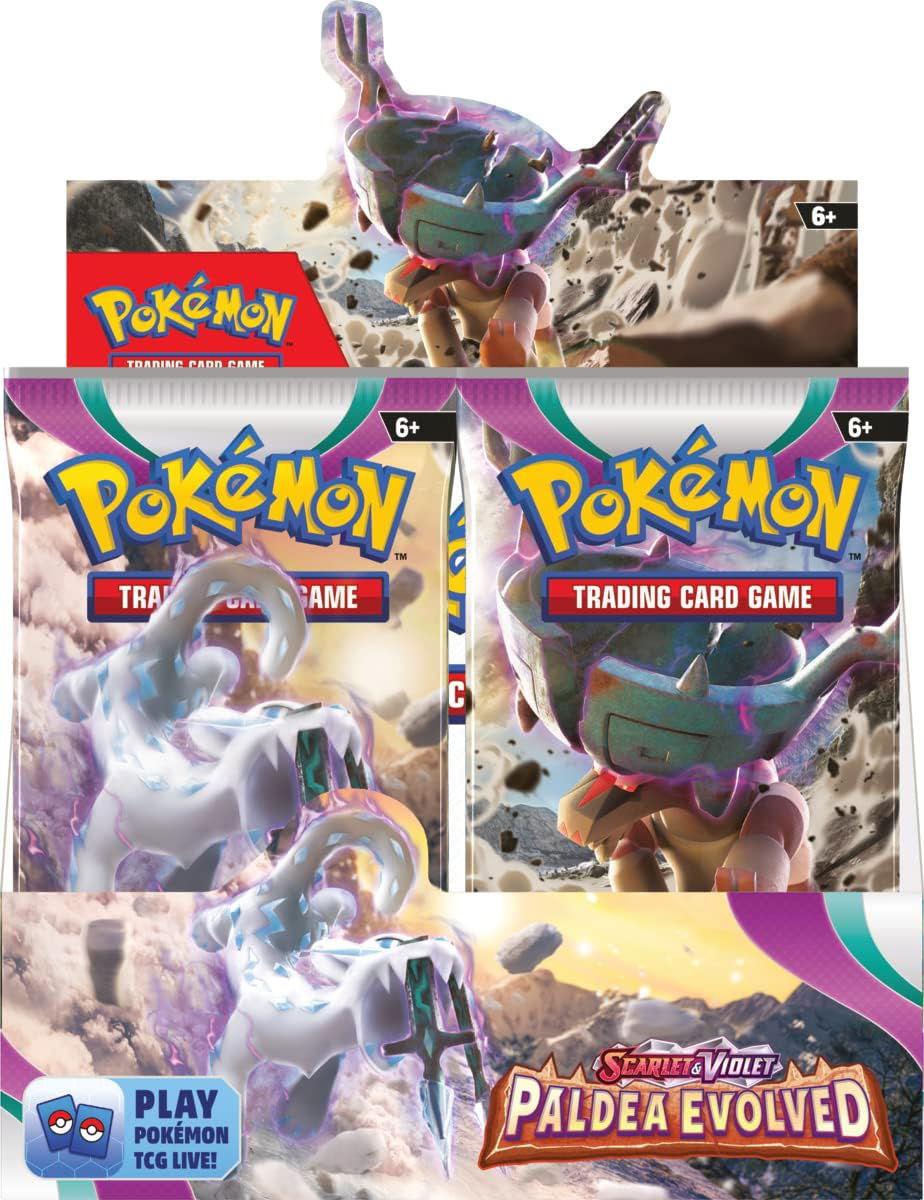 Pokémon - Scarlet & Violet: Paldea Evolved Booster Display Box - EN - cardcosmos
