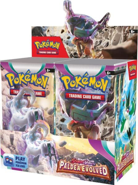 Pokémon - Scarlet & Violet: Paldea Evolved Booster Display Box - EN - cardcosmos
