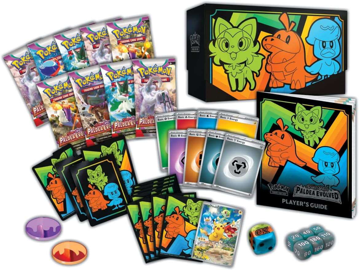 Pokémon - Scarlet & Violet: Paldea Evolved Elite Trainer Box - EN - cardcosmos