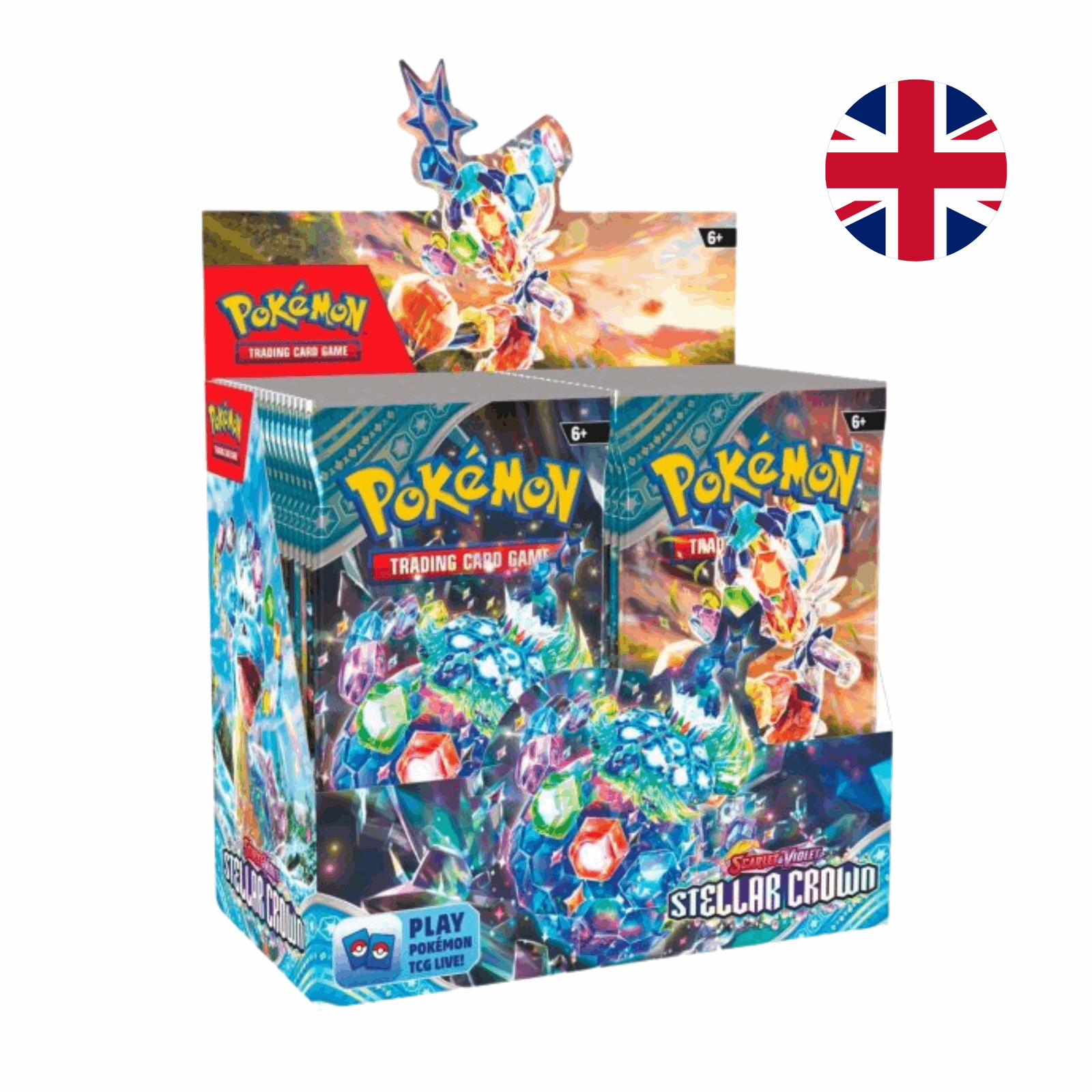 Pokémon - Scarlet & Violet: Stellar Crown Booster Box - EN - cardcosmos