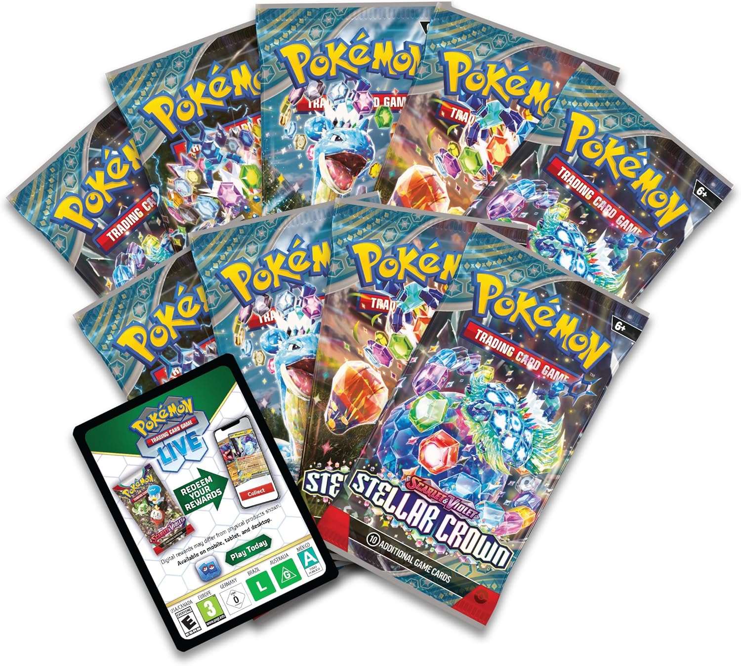 Pokémon - Scarlet & Violet: Stellar Crown Elite Trainer Box - EN - cardcosmos