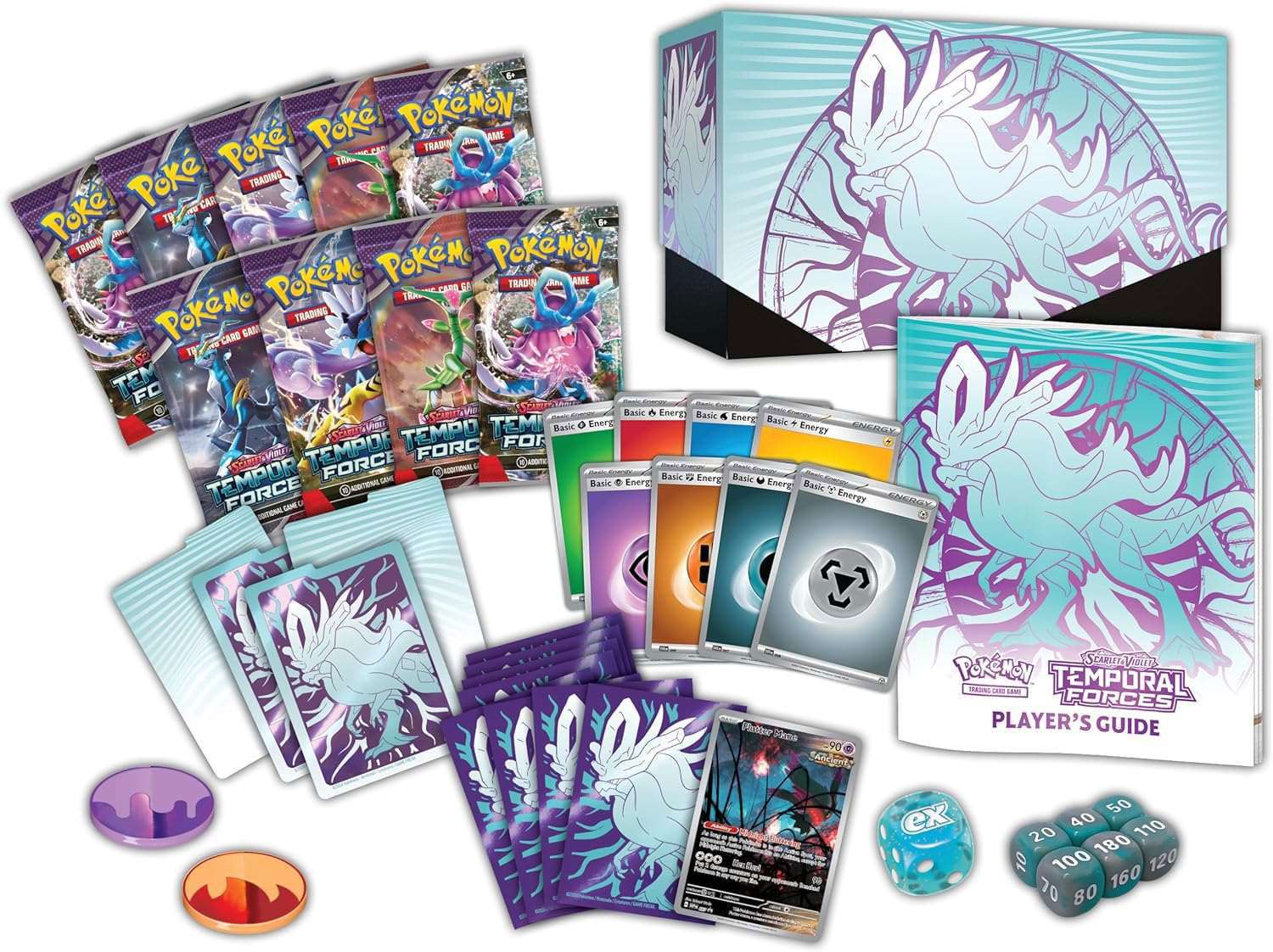 Pokémon - Scarlet & Violet: Temporal Forces Walking Wake Elite Trainer Box - EN - cardcosmos