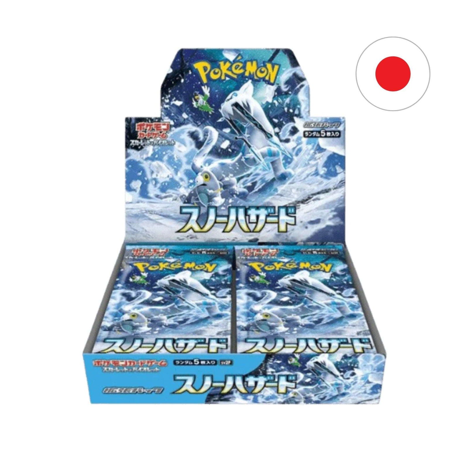 Pokémon - Snow Hazard 30er Display - JPN - cardcosmos