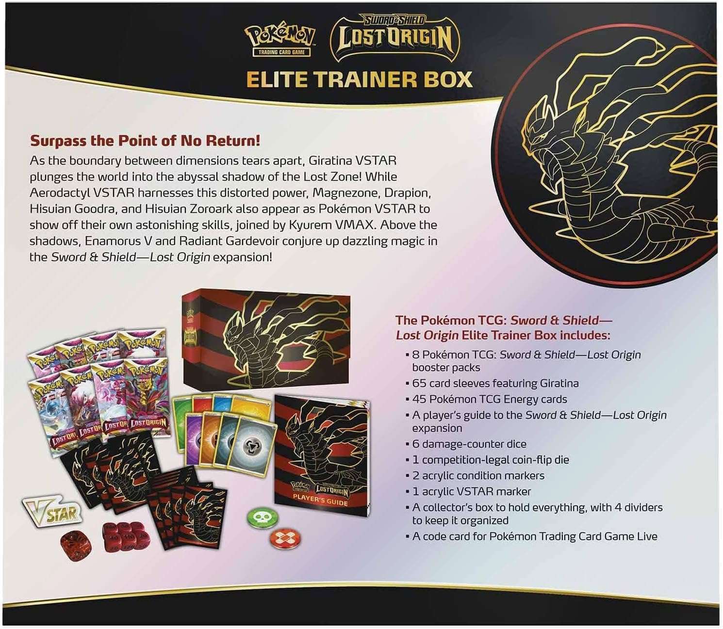 Pokémon - Sword & Shield: Lost Origin Elite Trainer Box - EN - cardcosmos