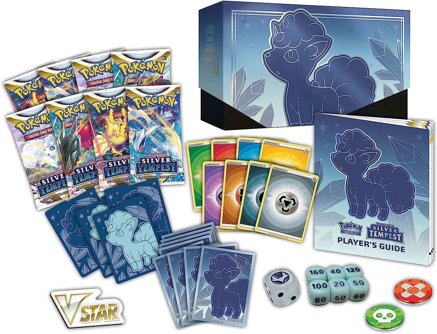 Pokémon - Sword & Shield: Silver Tempest Elite Trainer-Box - EN - cardcosmos