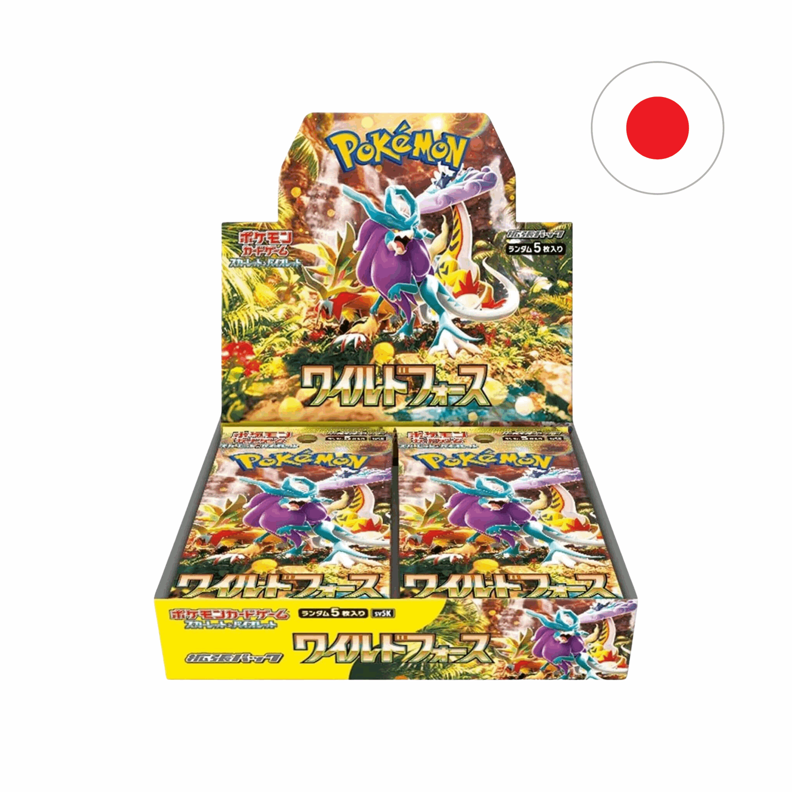Pokémon - Wild Force 30er Display - JPN - cardcosmos
