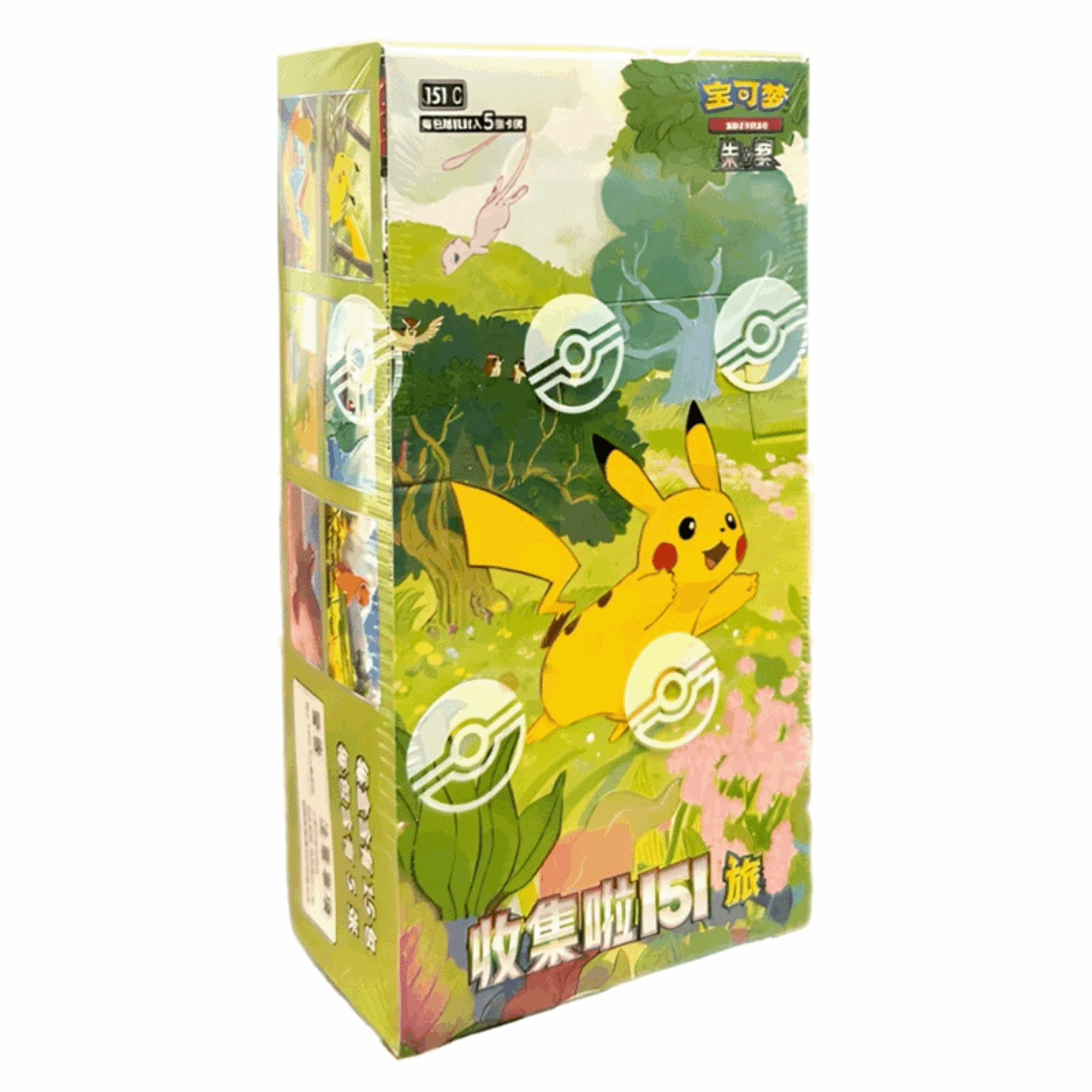 Pokémon - 151C: Collect 151 Journey Booster Display - CHN