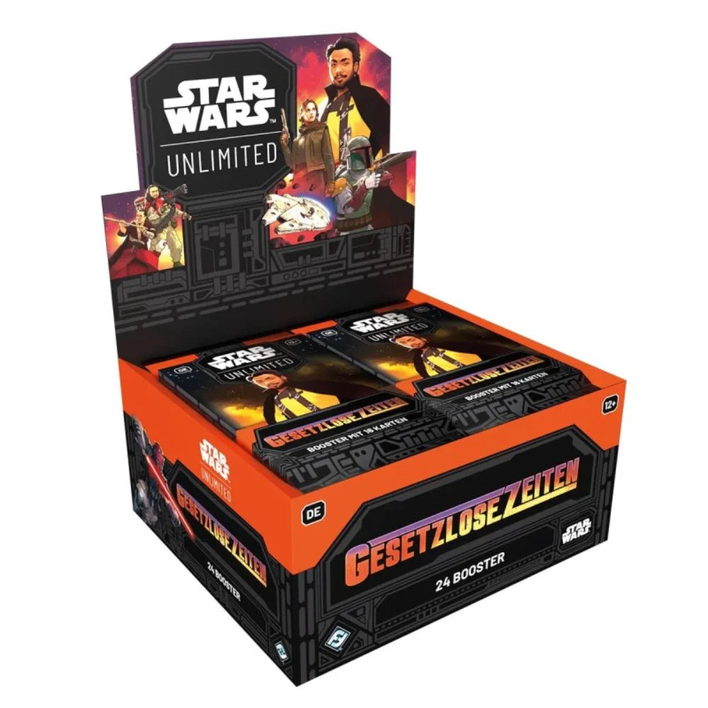 Star Wars: Unlimited - Gesetzlose Zeiten Booster Display - DE