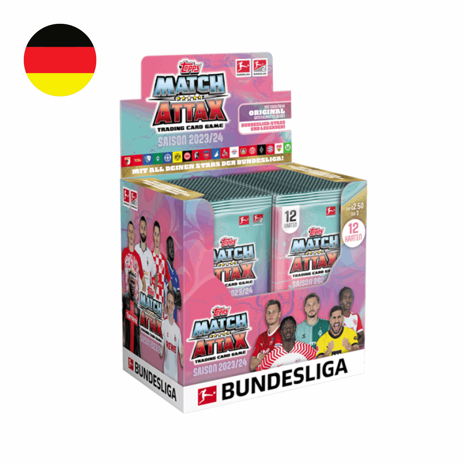 Topps - Bundesliga Match Attax 23/24 Display - cardcosmos