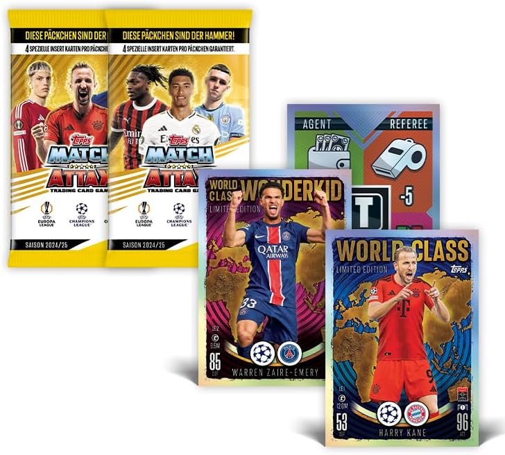 Topps Champions League 24/25 Match Attax - Starterpack - DE - cardcosmos