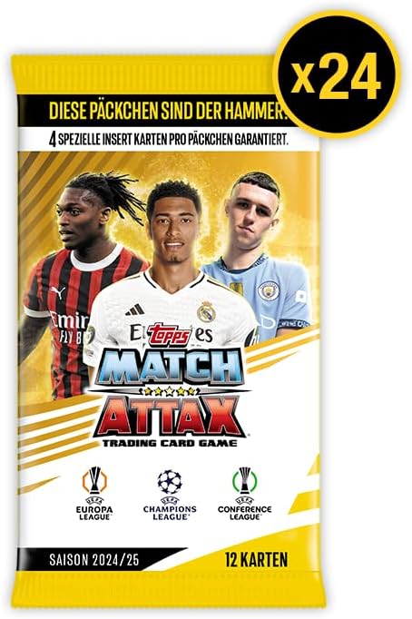 Topps Champions League 24/25 Match Attax Display DE - cardcosmos