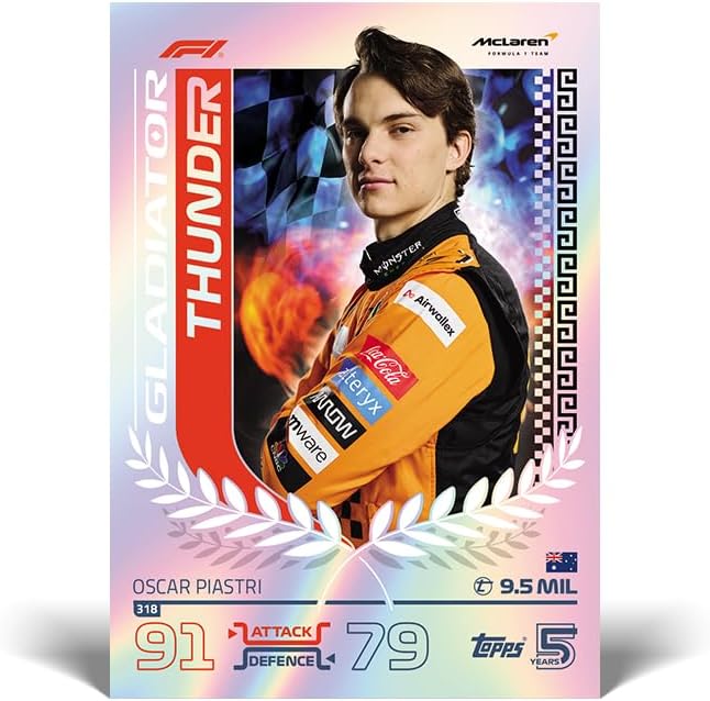 Topps Turbo Attax Formula 1 2024 - Fivefold Tin - EN - cardcosmos
