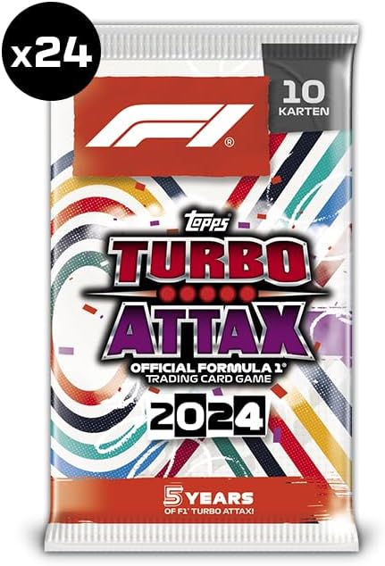 Topps Turbo Attax Formula 1 2024 - Full Box - Display - DE - cardcosmos