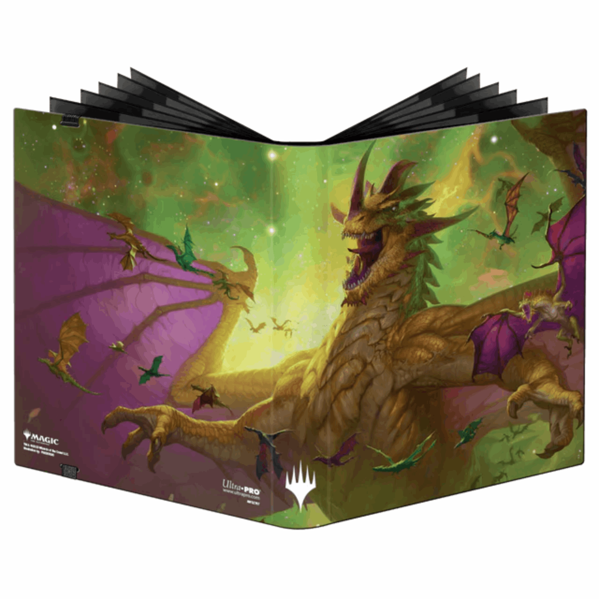 Ultra Pro - Commander Masters 9-Pocket PRO-Binder für Magic: The Gathering offen
