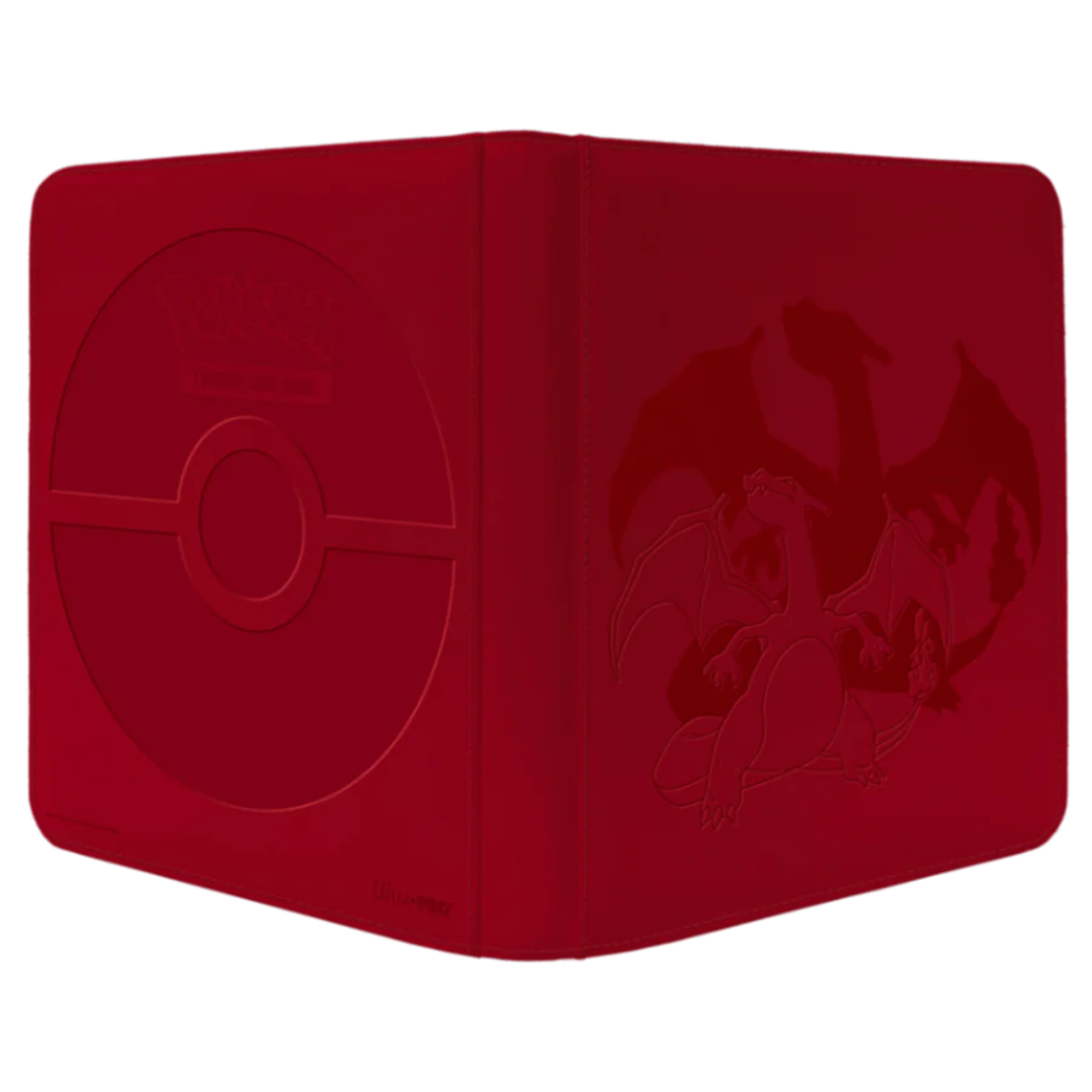 Ultra Pro - Elite Series: Charizard 12-Pocket Zippered PRO Binder Offen Aussen