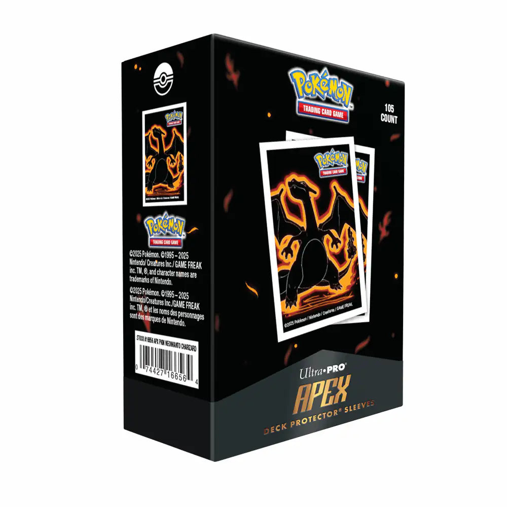 Ultra Pro - Neon Kanto Apex Glurak Sleeves | 105stk
