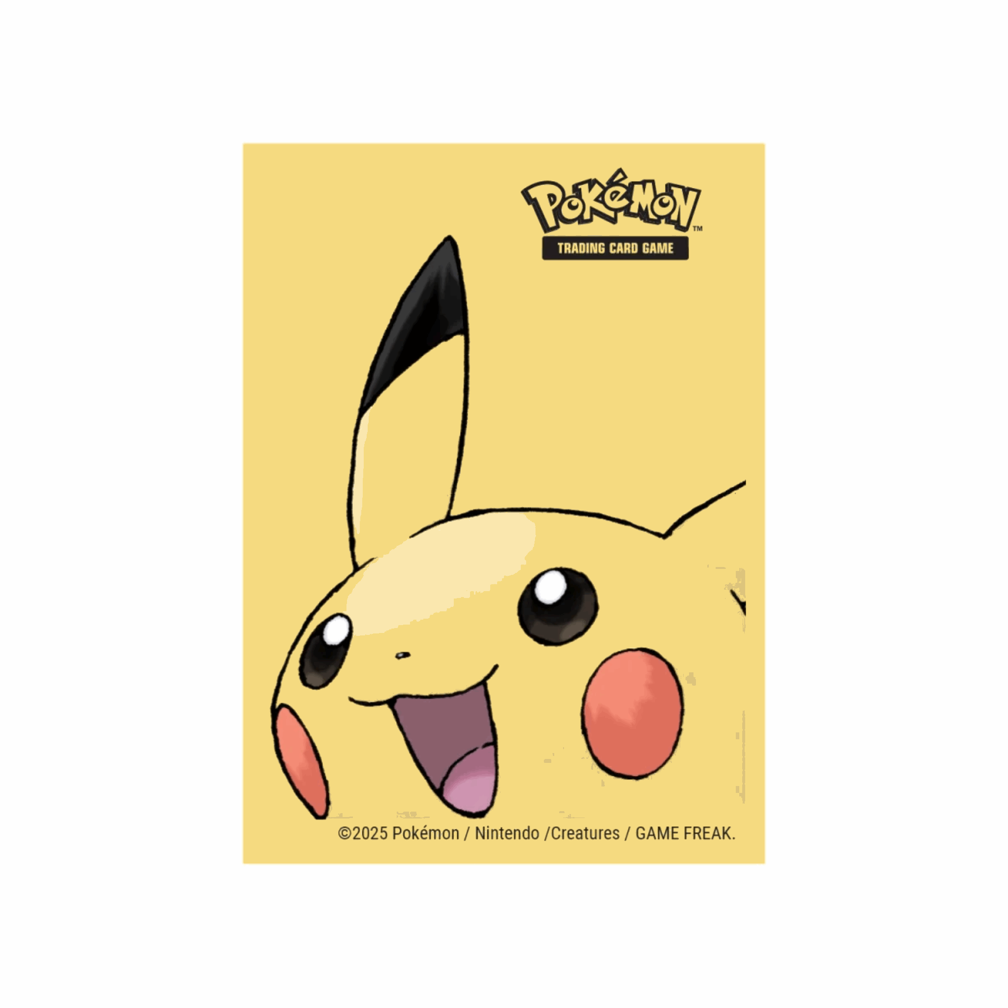 Ultra Pro - Pikachu 65 Stk. Deck Protector Hüllen für Pokémon Vorderansicht