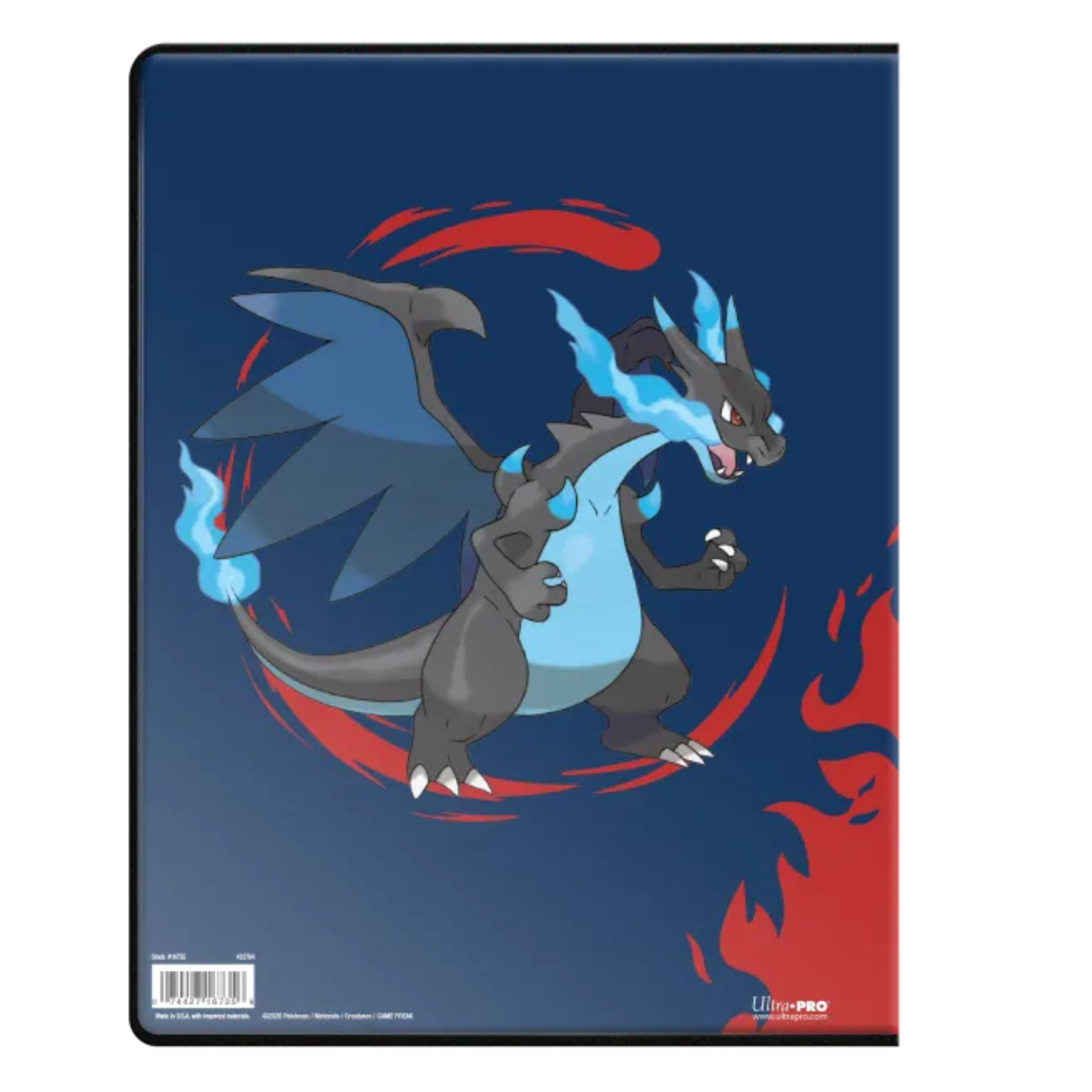 Ultra Pro - Pokémon Mega Charizard X & Mega Charizard Y - 9-Pocket Binder Rückseite