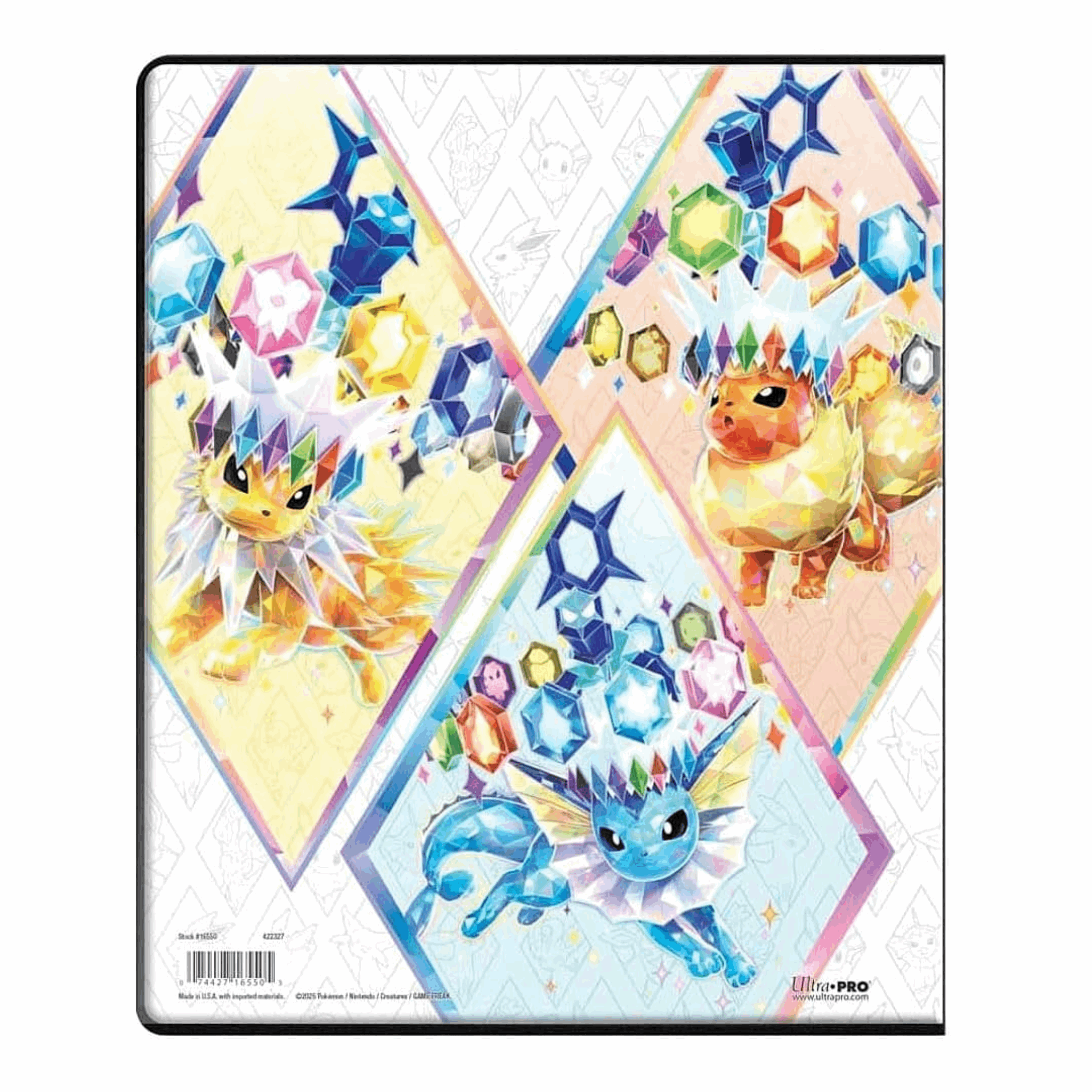 Ultra Pro - Pokémon Scarlet & Violet 8.5: 9-Pocket Portfolio Rückseite