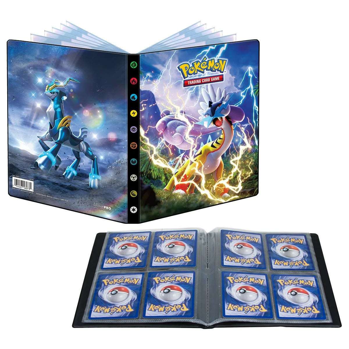 Ultra Pro - Pokémon Scarlet & Violet 5: 4-Pocket Portfolio - cardcosmos