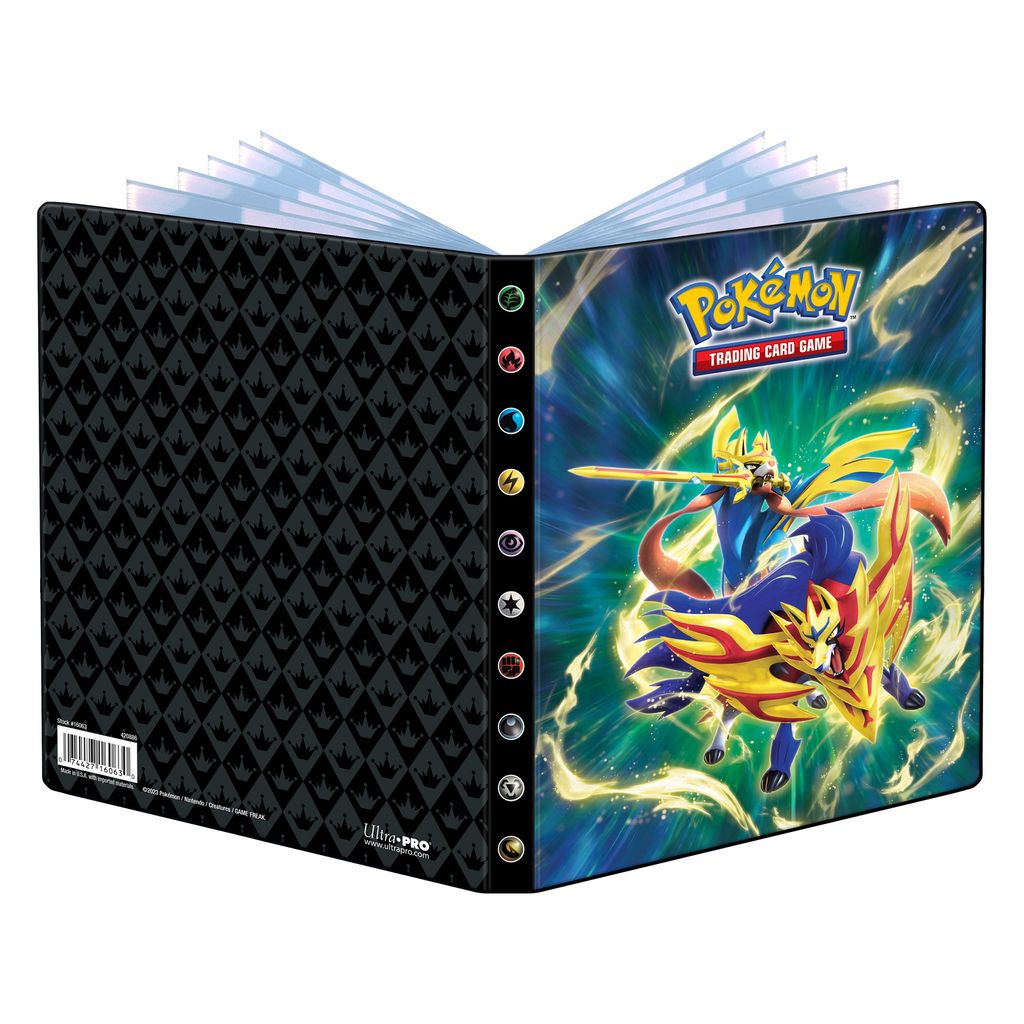 Ultra Pro - Pokémon Sword and Shield 12.5: 4-Pocket Portfolio - cardcosmos
