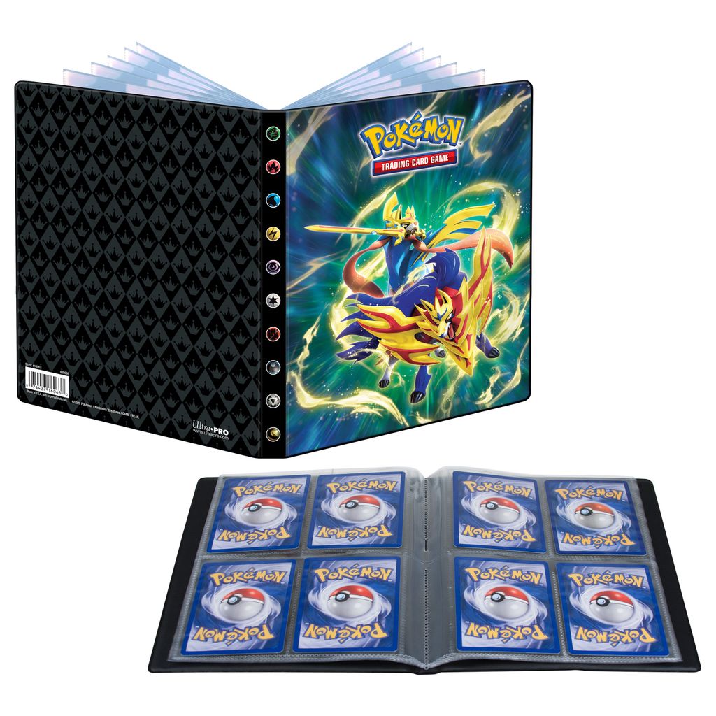 Ultra Pro - Pokémon Sword and Shield 12.5: 4-Pocket Portfolio - cardcosmos