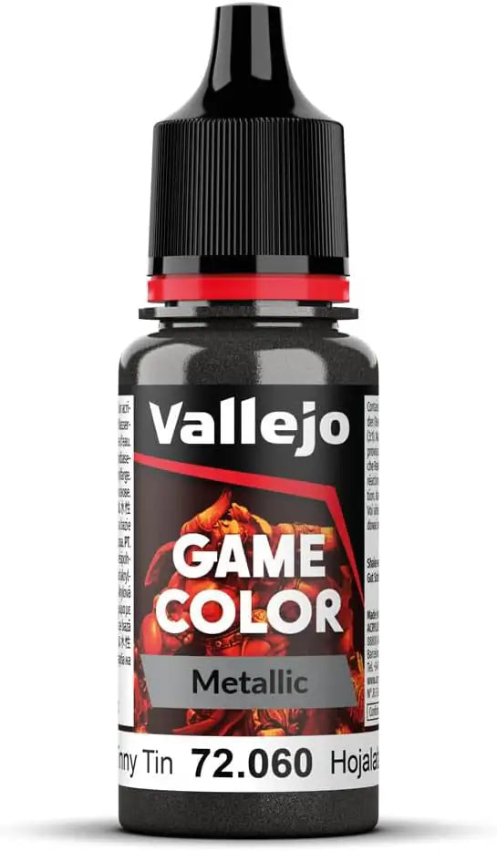 Vallejo Game Color Metallic Tinny Tin 18ml