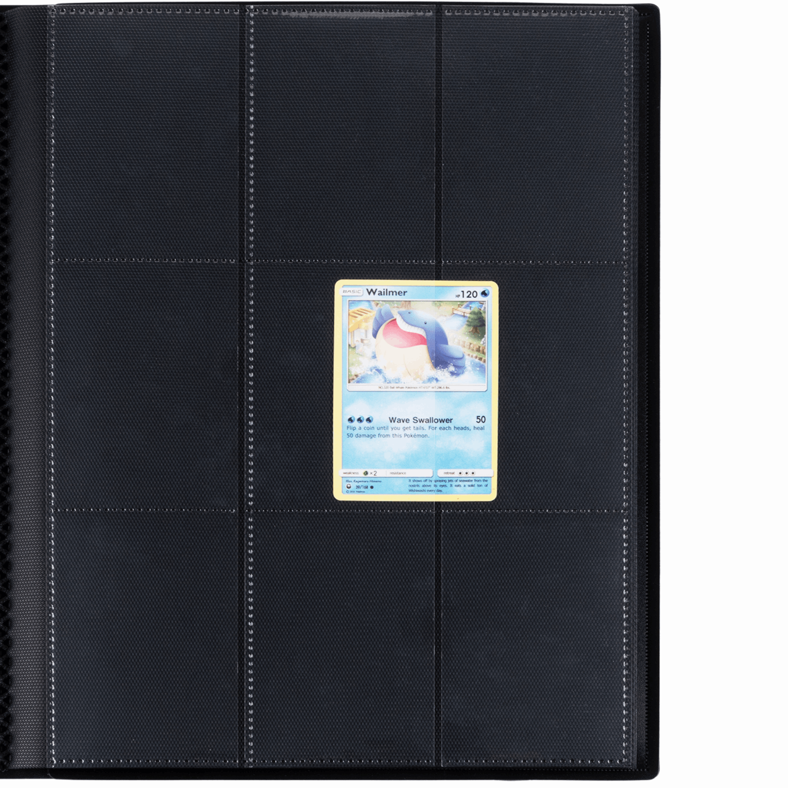 cardcosmos - 9 Pocket Basic Strap Binder - cardcosmos