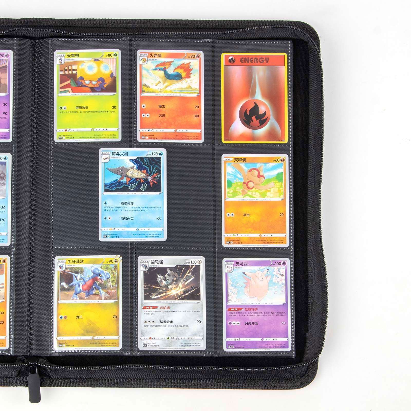 cardcosmos - Artwork 9 Pocket Zip Binder - Rough Seas - cardcosmos