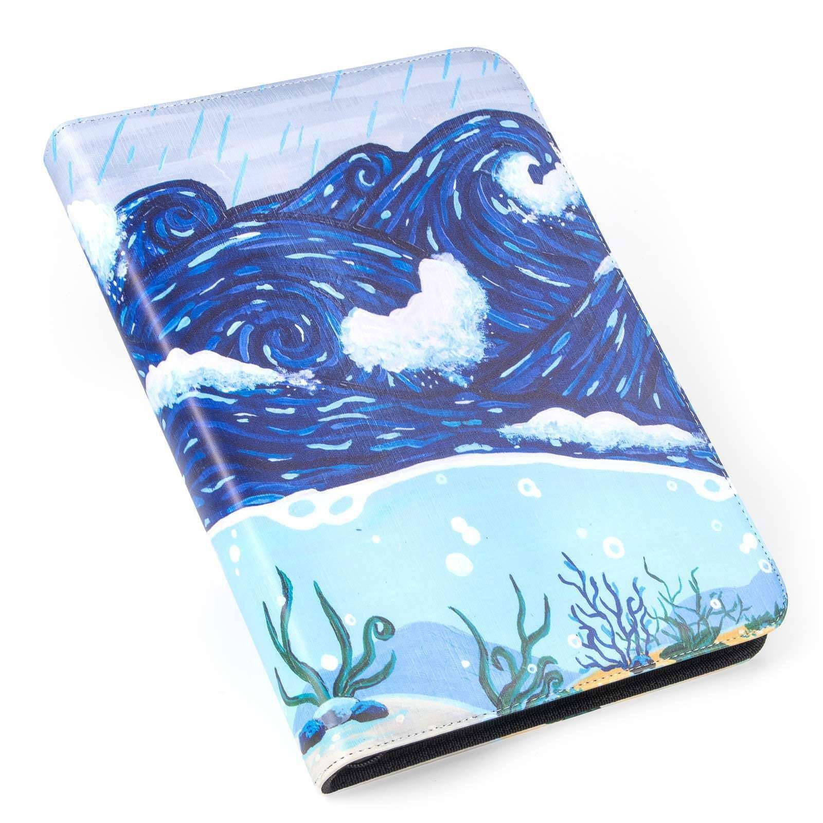 cardcosmos - Artwork 9 Pocket Zip Binder - Rough Seas - cardcosmos