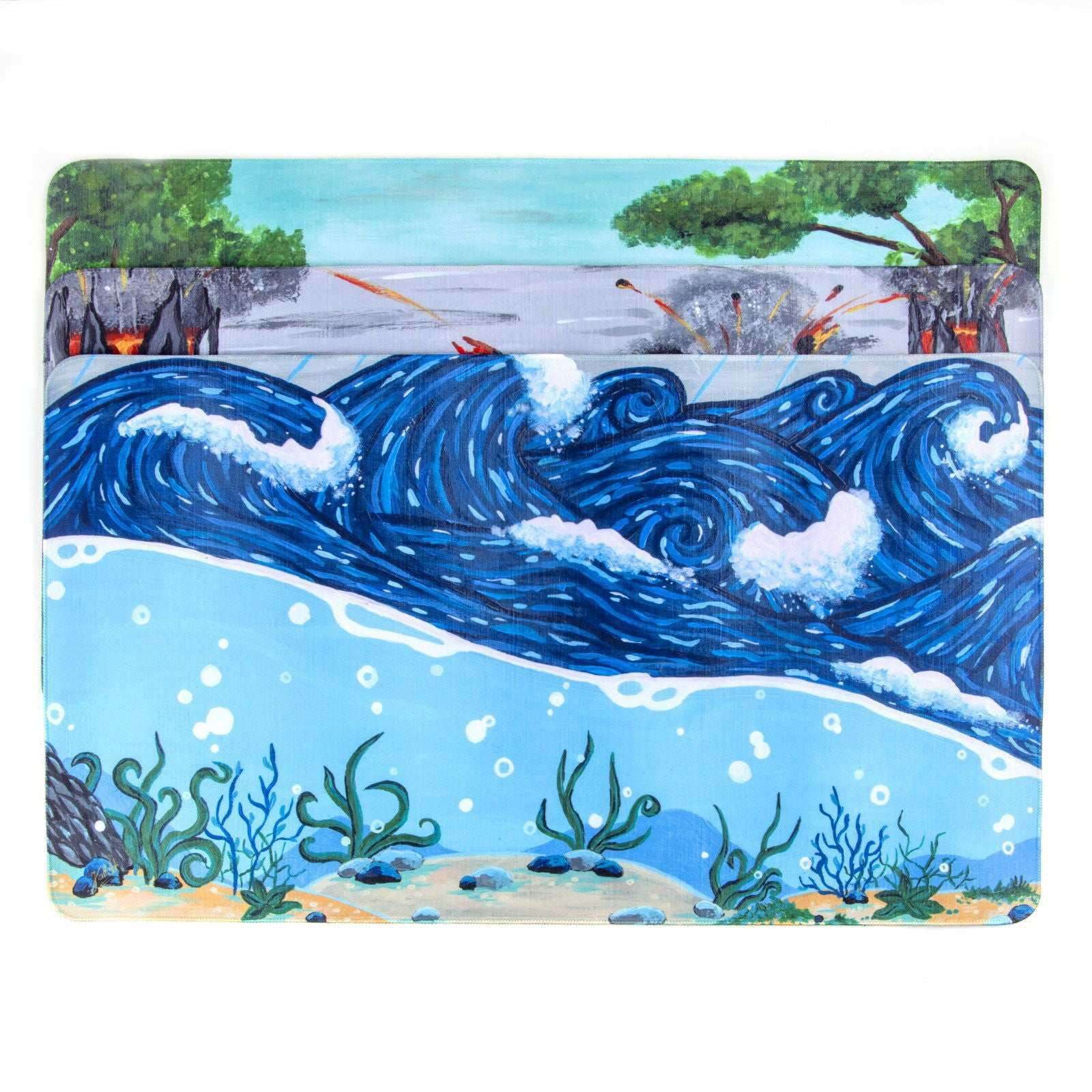 cardcosmos - Artwork Premium Playmat -Rough Seas - cardcosmos
