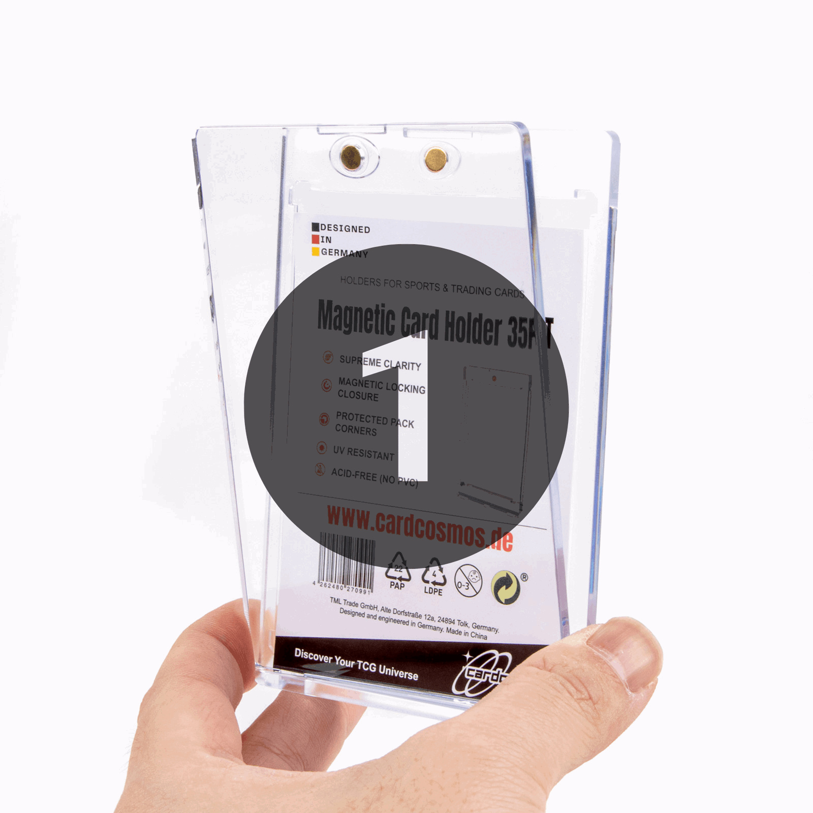 cardcosmos - Magnetic Card Holder 35PT - cardcosmos